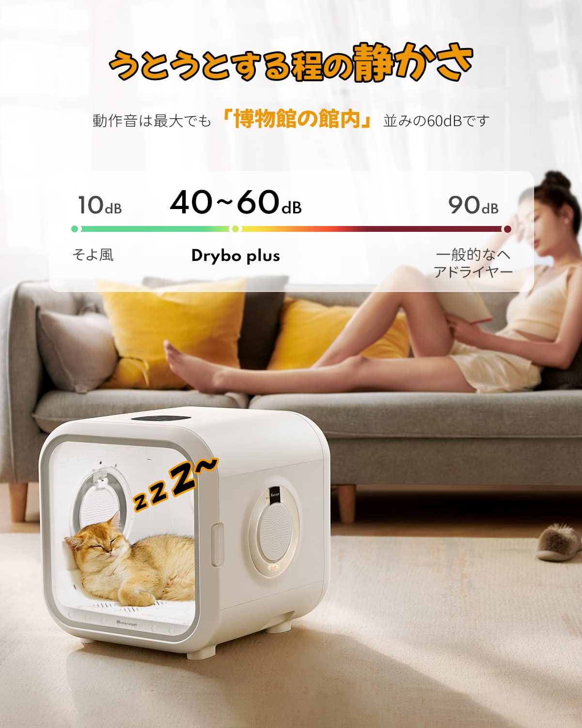 homerunPET Drybo Plus ペットドライヤーハウス - homerunPET Japan