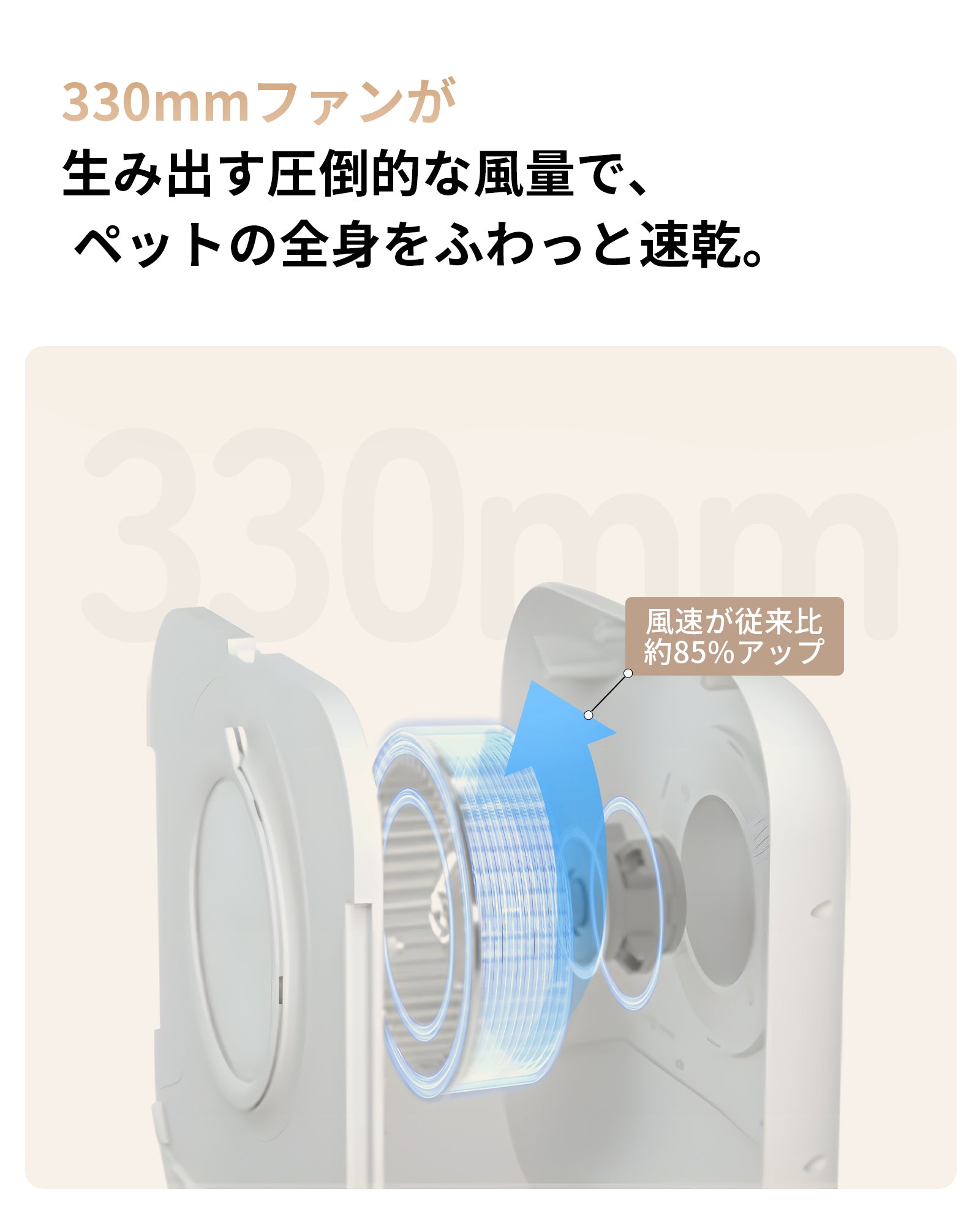 全方位送風機能】Drybo Air ペットドライヤーハウス 日本製高性能
