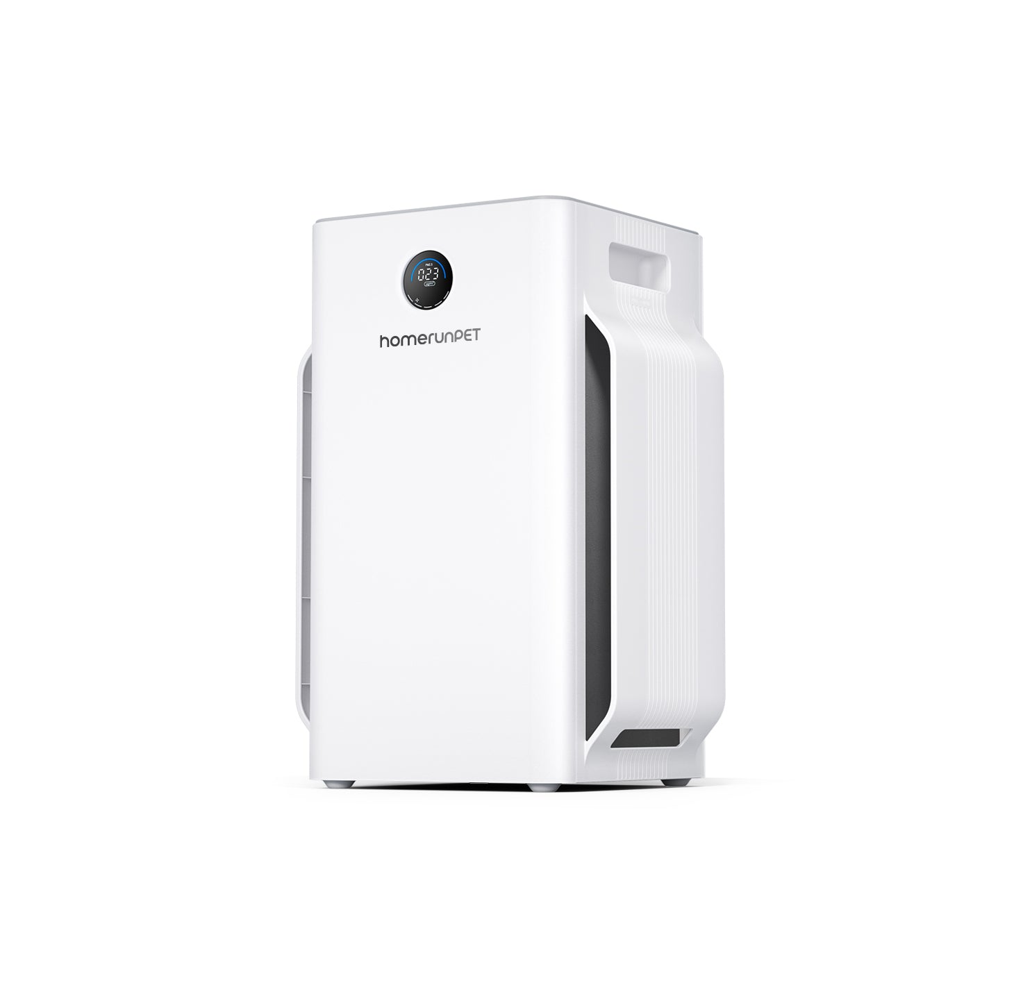 runPET 空気清浄機 D1 (ほぼ未使用) ニオイ・抜け毛除去！】空気清浄機Airbo(エアボー) 抜け毛6方向吸引