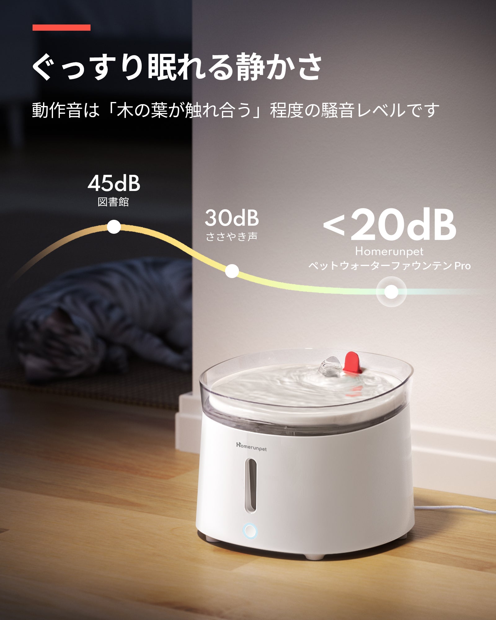homerunPET ペットウオーターファウンテン Pro - homerunPET Japan