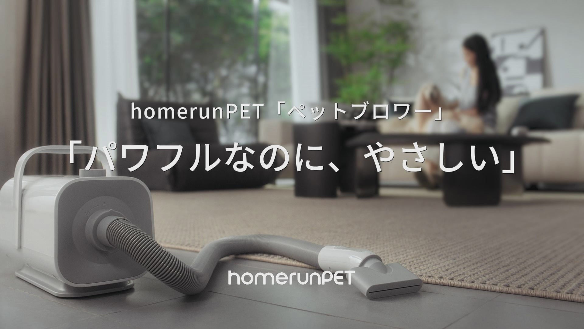 homerunPET ペットブロワー